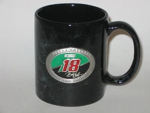 Bobby Labonte (#18) 11 oz. Taza de café de cerámica con logotipo de equipo de peltre ¡ENVÍO Y ENVÍO GRATIS!¡! - Imagen 1 de 1