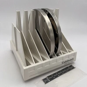 Cuisinart Disc Holder DLC-077 for DLC-X, DLC-7, DLC-8, DLC-10 Includes 2 discs - Picture 1 of 10