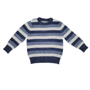 Suéter tejido Baby Gap 3T azul blanco a rayas - Imagen 1 de 5