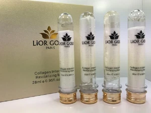 Lior Gold Paris 24k Collagen Intensive Anti Wrinkle Mask 4pc (Lift Firm Tighten) - Picture 1 of 7