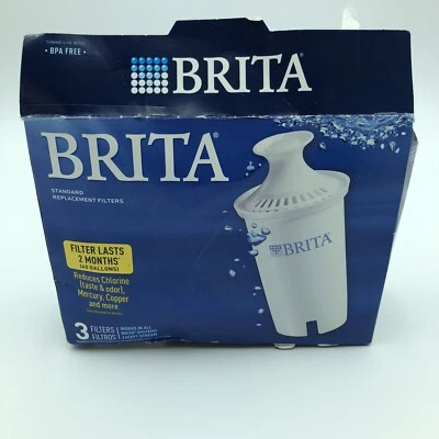 Brita Pitcher Replacement Filters 35503 - 3 Pack BPA Free - Image 1 of 4