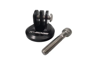 Caméra de vélo K-Edge Aluminium Go Big Go Pro Ahead 31,8 mm 1 1/8" Top Cap Mount - Photo 1/5