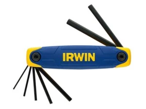 Irwin Metric Folding Hex Key Set 7 Piece - T10765 - Picture 1 of 1