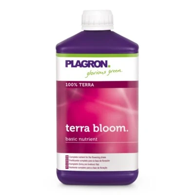 Plagron Terra Bloom 1L - Blütedünger Erde NPK Flüssigdünger (9,50 EUR/l)