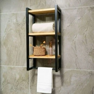 Towel Rack Bathroom, Towel Storage Rack, Towel Rack Wall Mounted - Picture 1 of 2