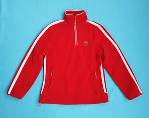 TCM Tchibo Fleeceshirt Pullover DE 36/38 rot Troyer Sweatshirt Jacke Shirt Pulli - Bild 1 von 16