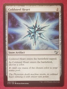 Magic The Gathering COMMANDER 2015 C15 COLDSTEEL HEART artifact card MTG - Picture 1 of 2