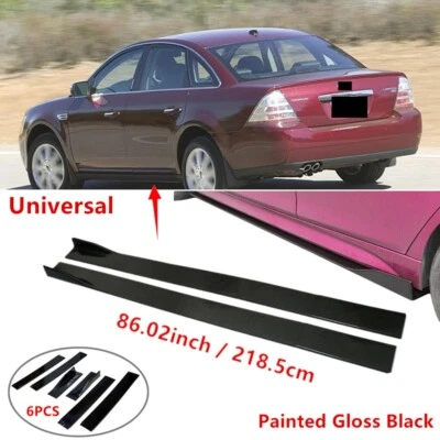 86" Universal Fit For Ford Taurus 2008 2009 Side Skirt Lip Splitter Rocker Panel — 第 1/4 张图片