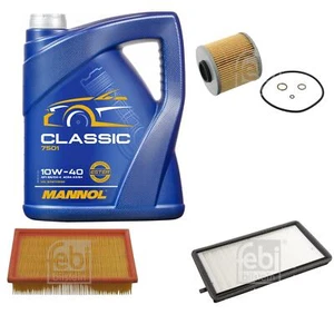 FEBI BILSTEIN Inspektionspaket 5L MANNOL Classic 10W-40 für BMW 3er Touring E36 - Bild 1 von 6