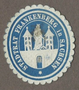 Sello STADTRAT FRANKENBERG en SAJONIA - Imagen 1 de 1