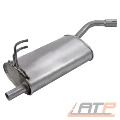 BESTPRICE ENDSCHALLDÄMPFER AUSPUFF SCHALLDÄMPFER FÜR MITSUBISHI COLT 6 T3 1.1 1.3 04-12
