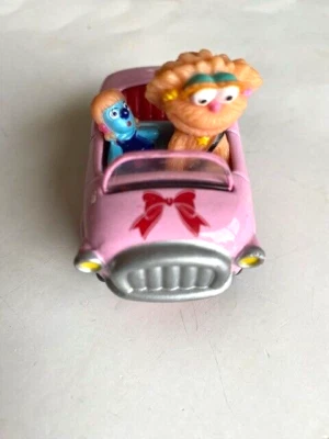 Sesame Street Diecast Zoe Holiday Car, Learning Curve, 2008, Fits Thomas Track! - Image 1 of 2