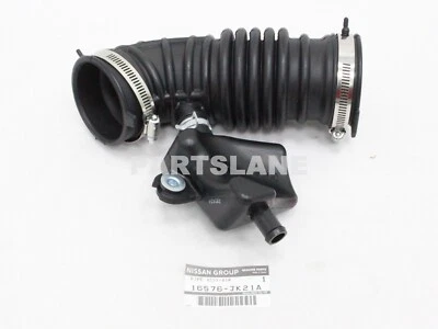 Conducto de aire genuino Infiniti EX35 G35 QX50 OEM 16576-JK21A Foto 1 de 3