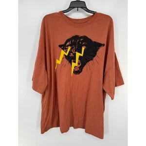 Camiseta gráfica Philadelphia Print Works para hombre manga corta talla 2X naranja nueva sin etiquetas - Imagen 1 de 3
