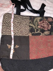 Bolso de Mano Diseño Janine King Colorido Hippie Boho EE. UU. Hecho a Mano - Imagen 1 de 8