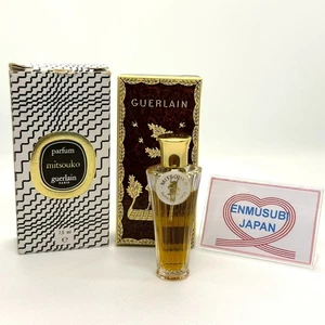 Guerlain Mitsouko Pure Parfum 7.5ml 1/4oz Splash Old Formula Vintage Box France - Picture 1 of 3