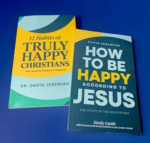 NEW 12 Habits of TRULY HAPPY CHRISTIANS PB Book David Jeremiah Jesus - Imagen 1 de 10