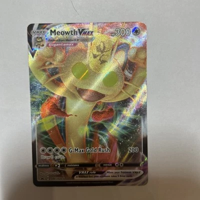 Meowth VMAX SWSH005 SWSH: Sword & Shield Promo Cards Holo - Image 1 of 2