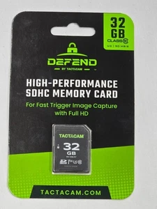 Tarjeta de memoria SDHC de alto rendimiento Tactacam Defend 32 GB - Imagen 1 de 2