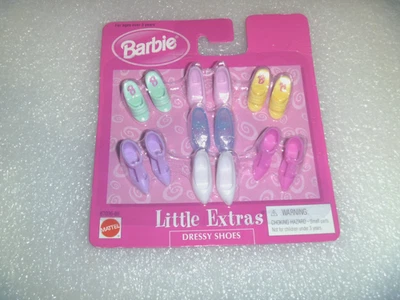 Барби туфли MIP маленькие дополнения «НОВЫЙ» от Mattel #67036-86» нарядные туфли новый из старых запасов - Изображение 1 из 4