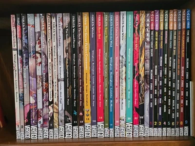 Fables 1-22 -1001 Nights -Jack Of Fables 1-9 (32 total TPB Lot ) Willingham - Image 1 of 3