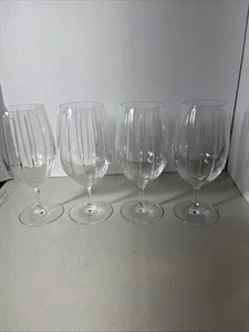 Set of 4 Williams Sonoma Dorset Water/Ice Tea Glass Goblet 7 3/4” - Picture 1 of 4