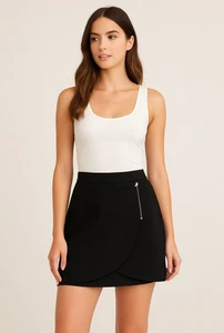 Minifalda superpuesta Alice + Olivia Lennon - Imagen 1 de 2