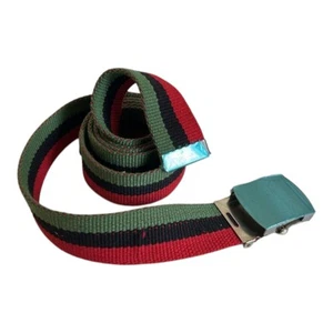 Cinturón Panafricano Rojo Negro y Verde Afro Africa Mini Banner - Imagen 1 de 3
