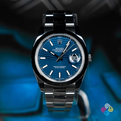 Rolex Datejust 41 2023 motivo azul 41 mm 126300 Foto 1 de 4