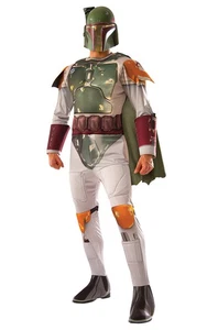 BOBA FETT ADULT STAR WARS FANCY DRESS COSTUME - Picture 1 of 1