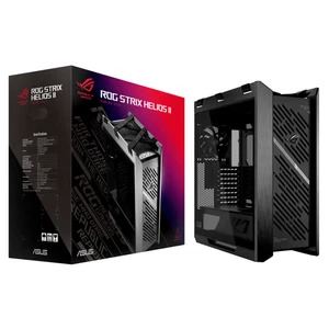 ASUS ROG Strix Helios II GX601S Mid Tower Black E-ATX 4x Fans USB-C 20Gbps RGB - Picture 1 of 20