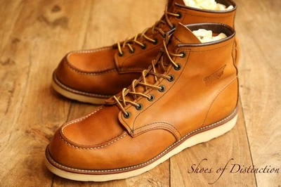 Redwing Red Wing 875 Tan Brown Leather Derby Boots Shoes Men's UK 11 US 12 EU 43 - Image 1 of 4