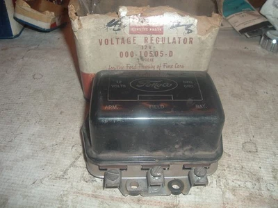 Dodge Chrysler Desoto Plymouth Mopar 1955-1960 regulador de voltaje 12 voltios nuevo Foto 1 de 3