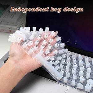 Nail Art Keyboard Cover Long Nails Keyboard Guard Durable Keyboard Protect Cover - Afbeelding 1 van 15