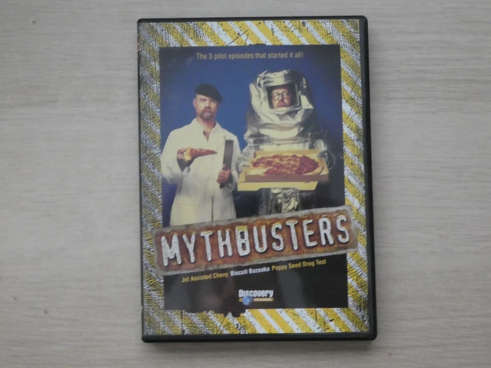 Mythbusters DVD First Three Pilot Issues Discovery Channel - Image 1 of 4