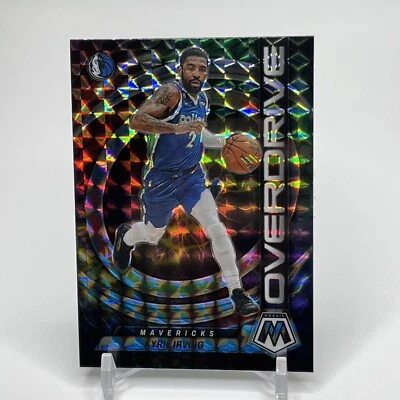 2022-23 Panini Mosaic Kyrie Irving Overdrive SP Mavericks Silver Prizm - Image 1 of 2