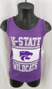 Camiseta sin mangas juvenil K-State Wildcats mezcla algodón uva willy talla juvenil 3T - ¡nueva con etiquetas! - Imagen 1 de 3