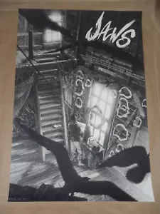 SIGNED Jaws Nicolas Delort movie poster art print Mondo Steven Spielberg AP - Picture 1 of 8