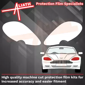 Fits Aston Martin db9 2004-12 Headlights Stone Chip Guard Paint Protection Film - Picture 1 of 3