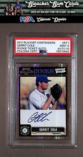 2011 Playoff Contenders RT-1 Gerrit Cole  RC Auto PSA 9