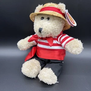 Starbucks Bearista Bear Plush Gondola 2003 Gondolier - Picture 1 of 3