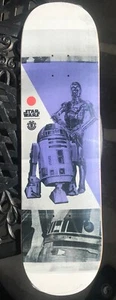 Mazo de patineta Star Wars Droids Element de lote antiguo 8,25" edición limitada. Bam Margera C-3PO - Imagen 1 de 7