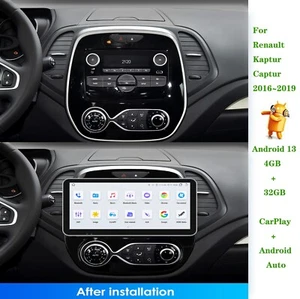 10.3"Android 13 CarPlay Autoradio Für Renault Kaptur Captur 2016-2019 GPS 4+32GB - Bild 1 von 24