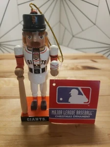 San Francisco Giants Wooden Nutcracker KURT ADLER MLB 2005 Ornament”D” - Picture 1 of 9