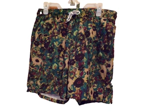 Costumi da bagno da uomo verdi/marroni~sopra il ginocchio~taglia MEDIA (32-34)~ NUOVI con etichette - Foto 1 di 3