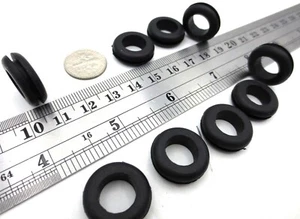 Rubber Grommet Bulk Deal (28QTY Pack) - Fit 9/16" Round Hole, 1/16" Thick Panel - Picture 1 of 12
