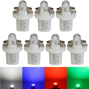 7x LED Speedometer Lighting Cockpit White Red Suitable for Audi 100/A6 1990-1997 - Picture 1 of 6