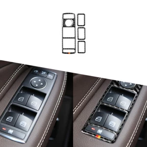 Carbon Fiber Window Lift Switch Cover German Color For Mercedes-Benz GLA 14-17 T - Bild 1 von 10