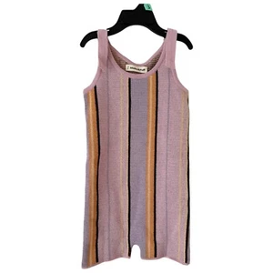 Misha And Puff Lavender Striped Knit Kingston Bather Girls 4-5y NEW - Picture 1 of 6