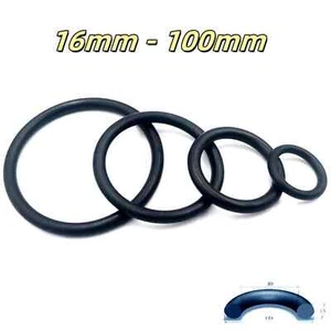 NBR Nitrile O-Ring x section 4mm Oil Resistant Seals Gaskets O-Ring 16mm - 100mm - Picture 1 of 7